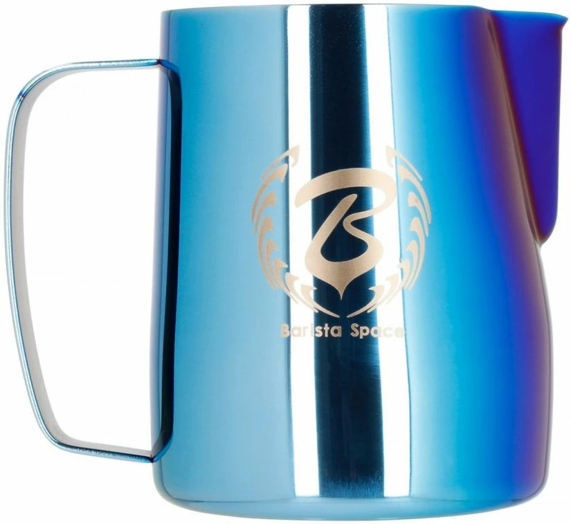 Milk Pitchers Barista Space Milk Pitcher, Blue 3 Milk Pitchers Barista Space Milk Pitcher, Blue
