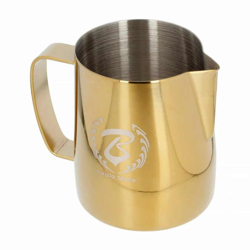 Milk Pitchers Barista Space Milk Pitcher, Gold 5 Milk Pitchers Barista Space Milk Pitcher, Gold - Image 3