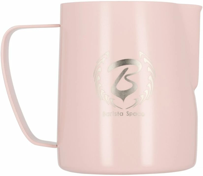 Milk Pitchers Barista Space Milk Jug, Teflon Pink 3 Milk Pitchers Barista Space Milk Jug, Teflon Pink