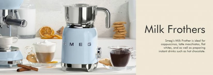 Milk Frothers Smeg MFF01 Electric Milk Frother 4 Milk Frothers Smeg MFF01 Electric Milk Frother - Image 2