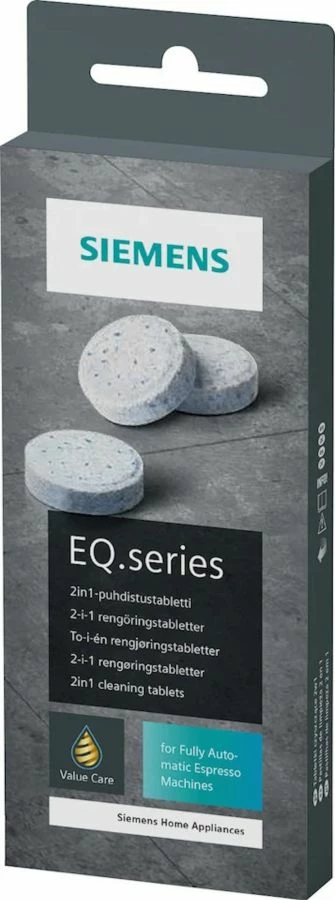Coffee Machine Cleaning Agents Siemens EQ.series Cleaning Tablets For Coffee Machine, 10 Pcs 3 Coffee Machine Cleaning Agents Siemens EQ.series Cleaning Tablets For Coffee Machine, 10 Pcs