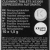 Coffee Machine Cleaning Agents Krups XS3000 Cleaning Tablets 10 Pcs