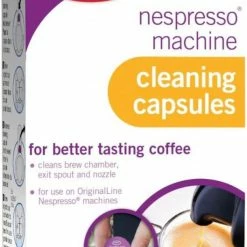 Coffee Machine Cleaning Agents Urnex Nespresso Cleaning Capsules 5 Pcs