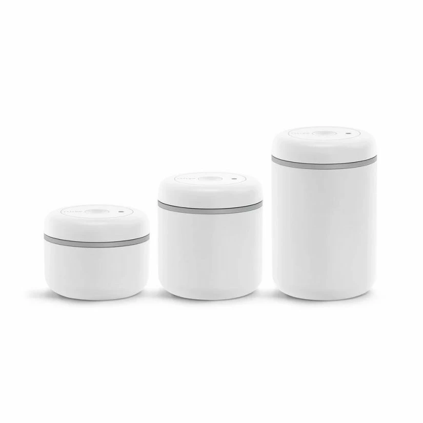 Coffee Storage Fellow Atmos Vacuum Canister For Coffee Beans, Matte White Steel 4 Coffee Storage Fellow Atmos Vacuum Canister For Coffee Beans, Matte White Steel - Image 2