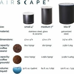 Coffee Storage Planetary Design Airscape® Ceramic Storage Canister, Slate 11 Coffee Storage Planetary Design Airscape® Ceramic Storage Canister, Slate -Barista and Coffee Accessories Shop unnamed file 1655