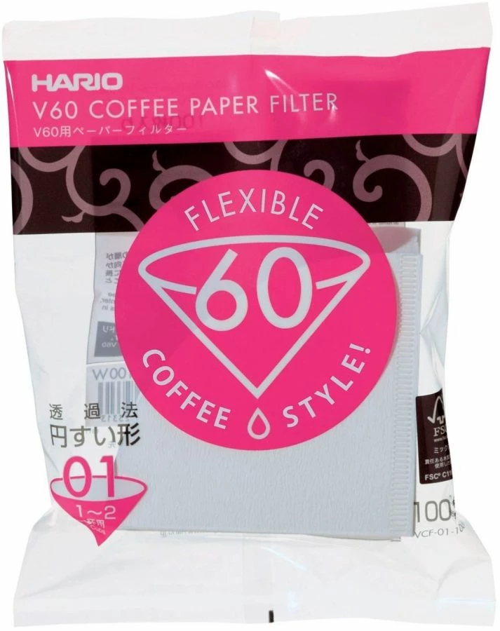 Filter Papers For Coffee Hario V60 Size 01 Coffee Paper Filters 100 Pcs 3 Filter Papers For Coffee Hario V60 Size 01 Coffee Paper Filters 100 Pcs