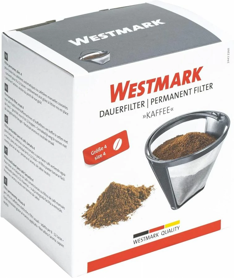 Permanent Filters Westmark Permanent Coffee Filter, Size 04 7 Permanent Filters Westmark Permanent Coffee Filter, Size 04 - Image 5