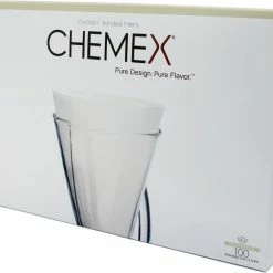 Chemex Filter Papers For 3 Cup Coffee Maker, 100 Pcs