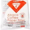 Filter Papers For Coffee CAFEC ABACA Cone-Shaped Filter Paper 4 Cup, White 100 Pcs 2 Filter Papers For Coffee CAFEC ABACA Cone-Shaped Filter Paper 4 Cup, White 100 Pcs -Barista and Coffee Accessories Shop unnamed file 312