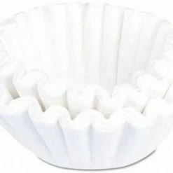 Paper Filters Ratio 6 Flat Bottom Filters, 100 Pcs