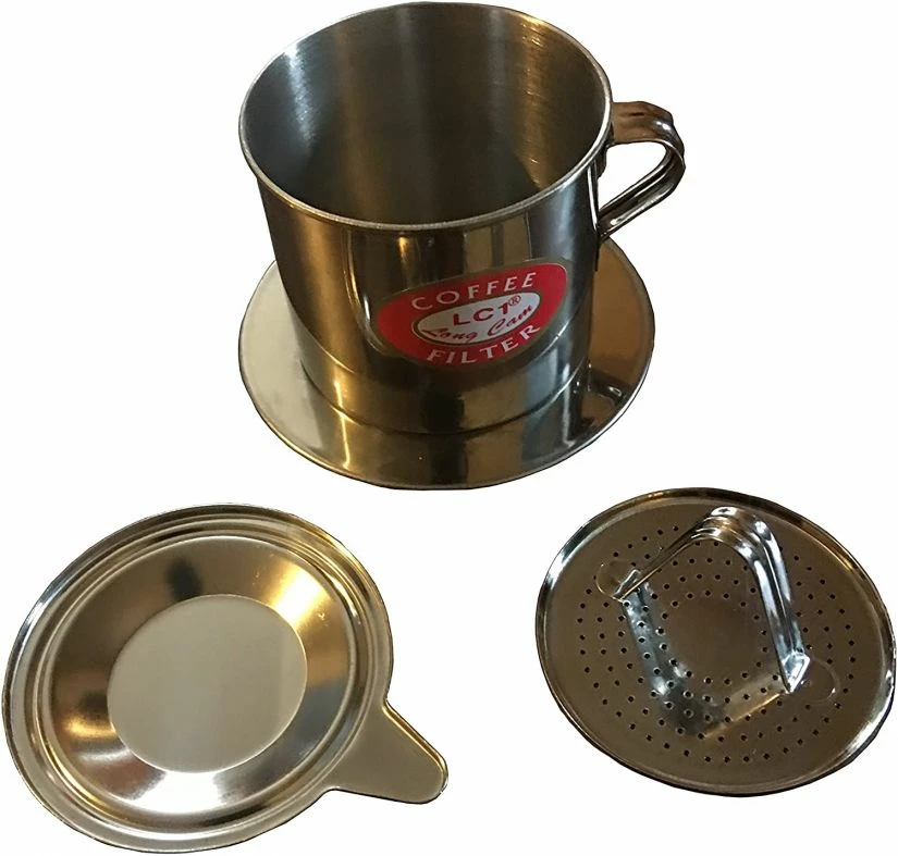 Permanent Filters Long Cam Phin Coffee Filter 240 Ml 4 Permanent Filters Long Cam Phin Coffee Filter 240 Ml - Image 2