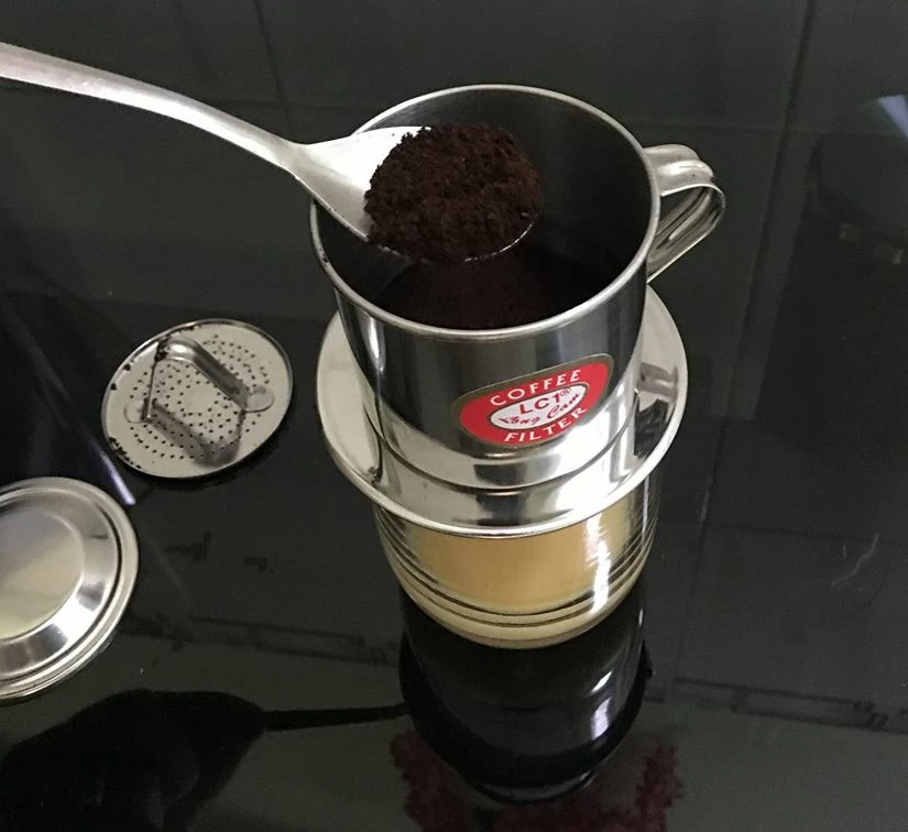 Permanent Filters Long Cam Phin Coffee Filter 240 Ml 5 Permanent Filters Long Cam Phin Coffee Filter 240 Ml - Image 3