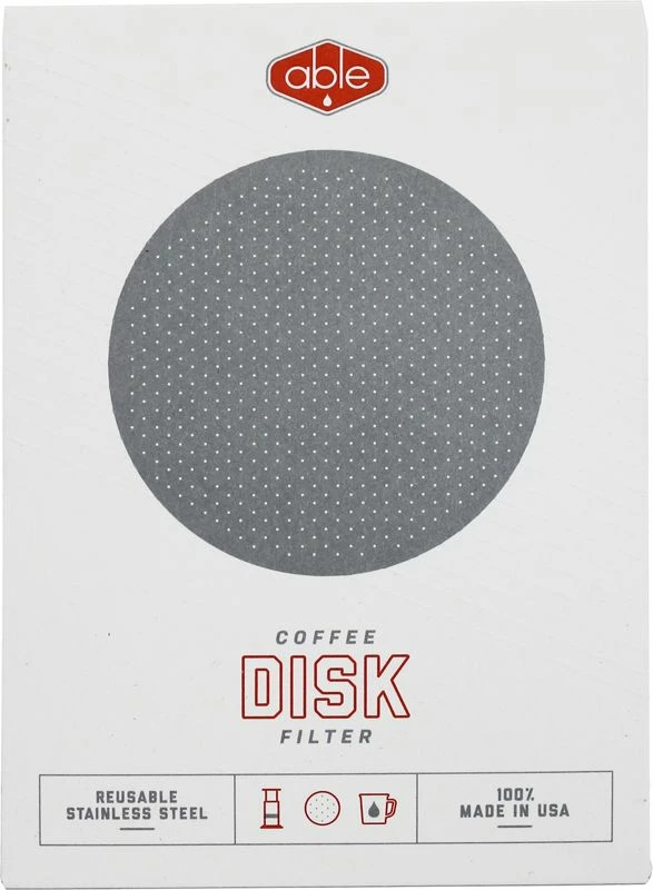 Able Disk Permanent Metal Filter For AeroPress 2 Able Disk Permanent Metal Filter For AeroPress