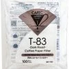 Filter Papers For Coffee CAFEC Dark Roast T-83 Coffee Paper Filter 1 Cup, 100 Pcs 1 Filter Papers For Coffee CAFEC Dark Roast T-83 Coffee Paper Filter 1 Cup, 100 Pcs -Barista and Coffee Accessories Shop unnamed file 408