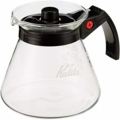 Coffee Servers Kalita Glass Server N With Black Handle