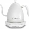 Electric Pour Over Kettles Brewista Artisan Gooseneck Variable Temperature Kettle 1 L