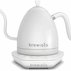 Electric Pour Over Kettles Brewista Artisan Gooseneck Variable Temperature Kettle 1 L